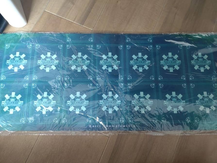 はっちcs プレイマット 緑イエロー ガラガラ限定